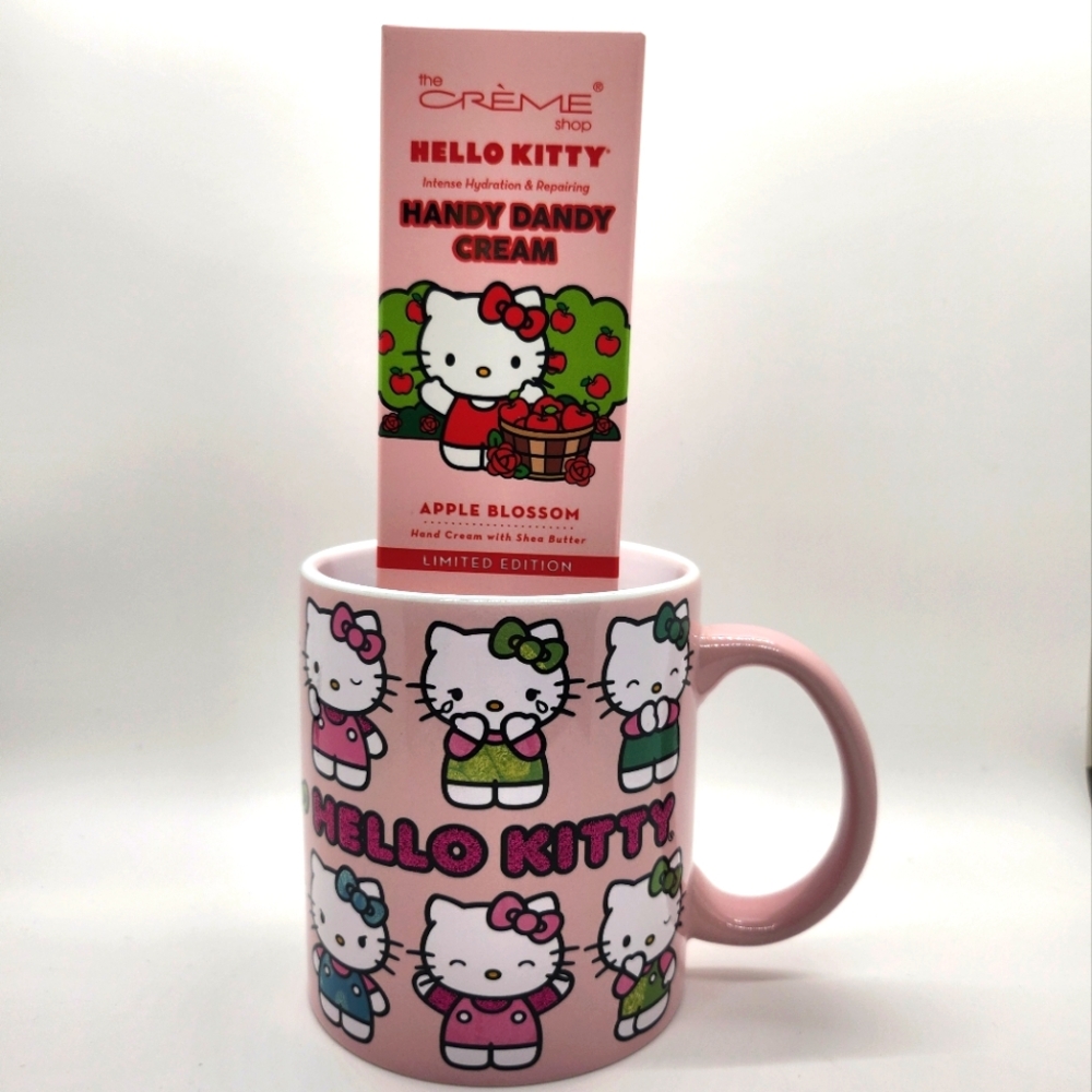 Hello Kitty Bundle with Glitter Mug and Lotion